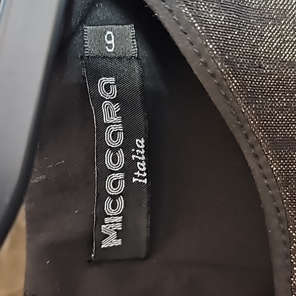 Micacara made in Italia Black with a Golden Background Pull Strings Desi… - Picture 8 of 10